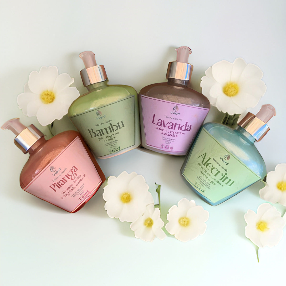 SABONETE LIQUIDO BAMBU 350 ML VVERD