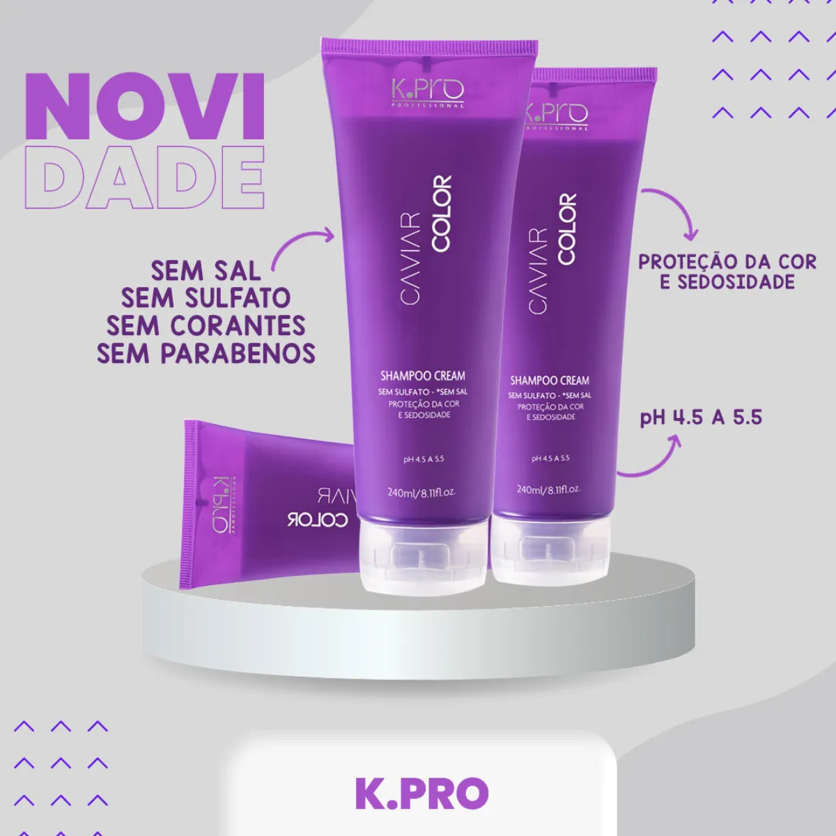 CAVIAR COLOR SHAMPOO CREAM 240ML K.PRO