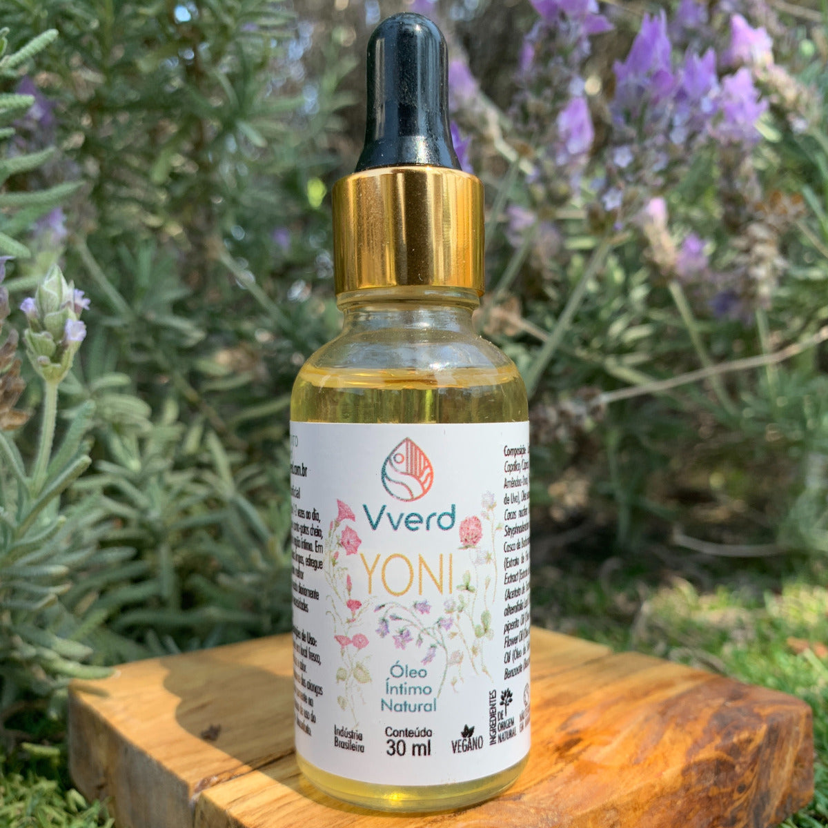 ÓLEO ÍNTIMO NATURAL YONI 30ML VVERD