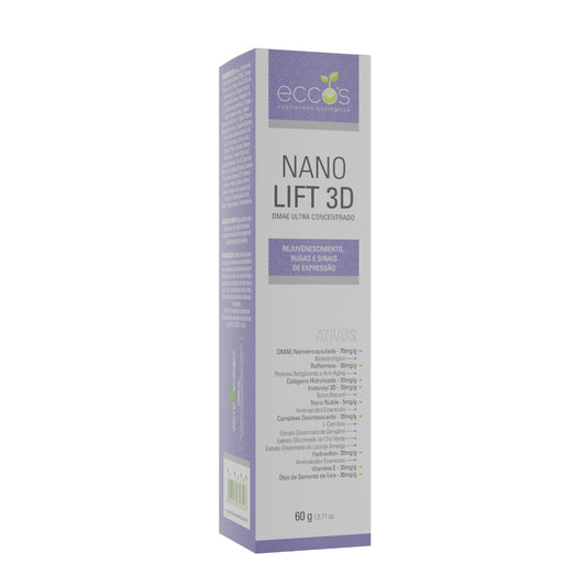 CREME FIRMADOR ULTRA CONCENTRADO NANO LIFT 3D 60G ECCOS