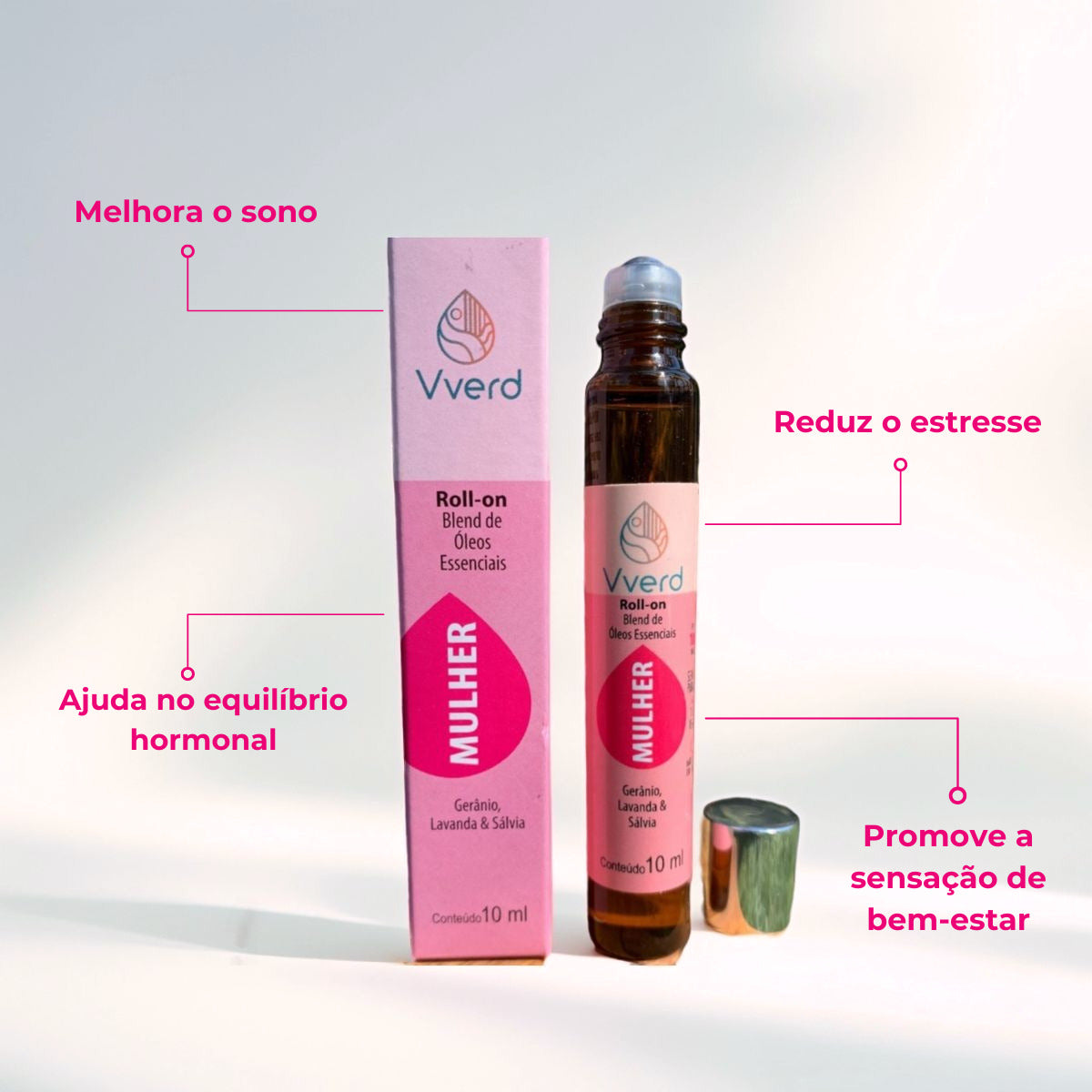 ROLL-ON MULHER 10ML VVERD