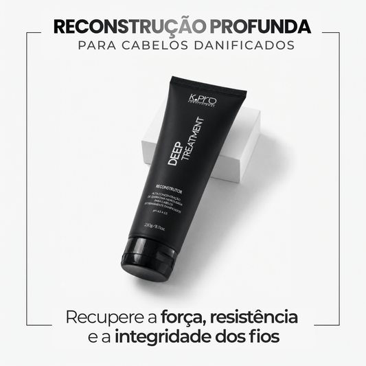 K.Pro Deep Reconstrutor Tratamento Cinza/Preto