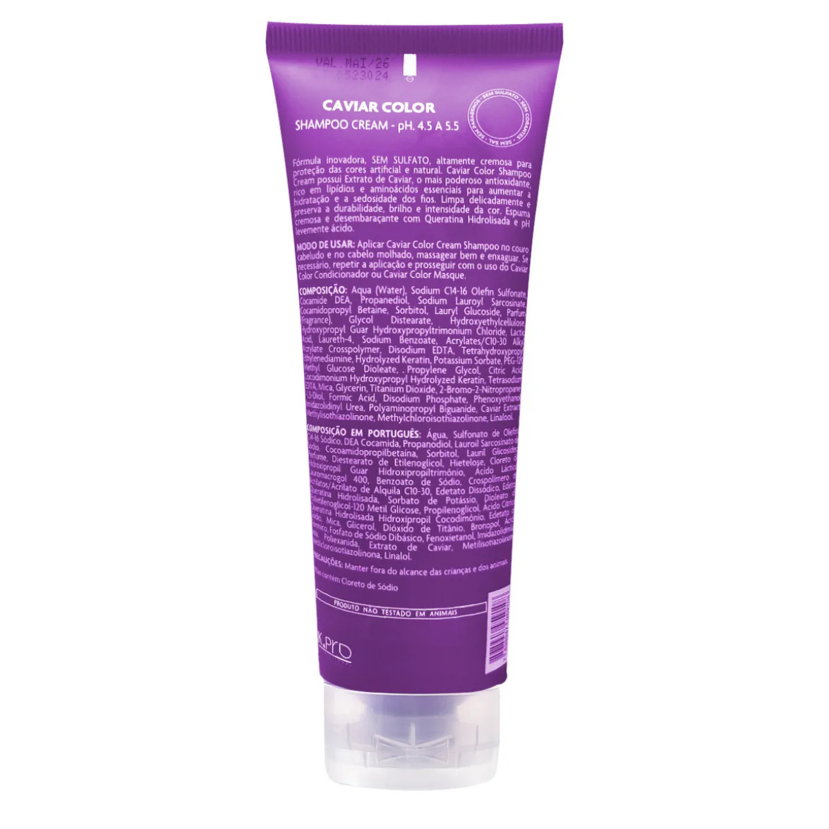 CAVIAR COLOR SHAMPOO CREAM 240ML K.PRO