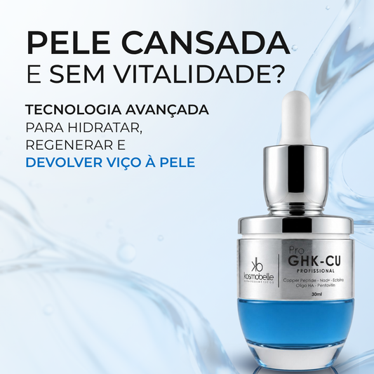 Sérum Pro GHK-CU Kosmobelle 30ml Revitalização e Hidratação Facial