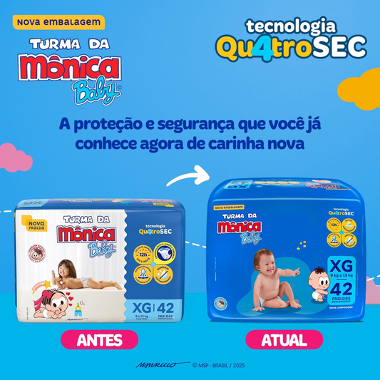 Turma da Mônica XG com 42 unidades