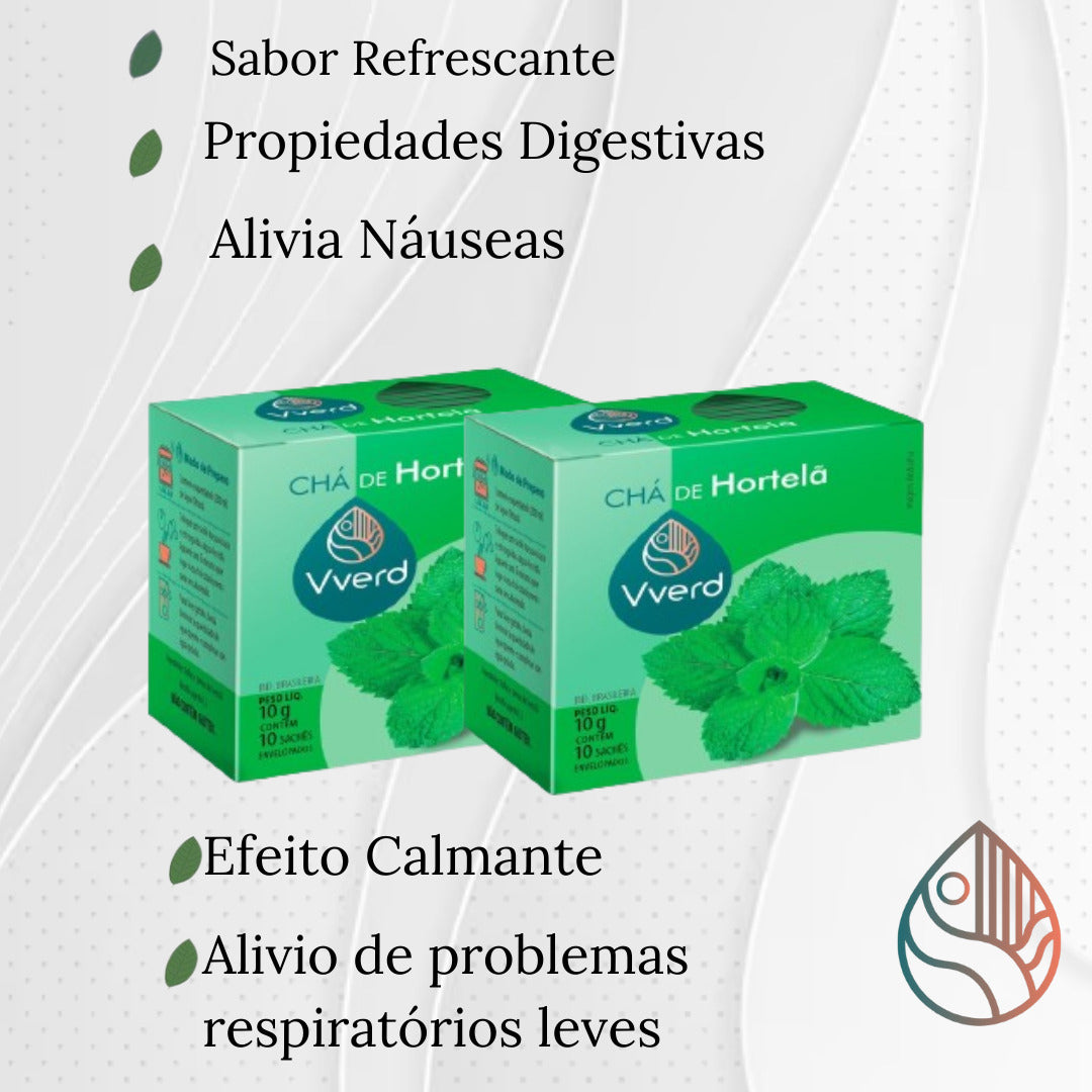 CHA DE HORTELA 10g VVERD