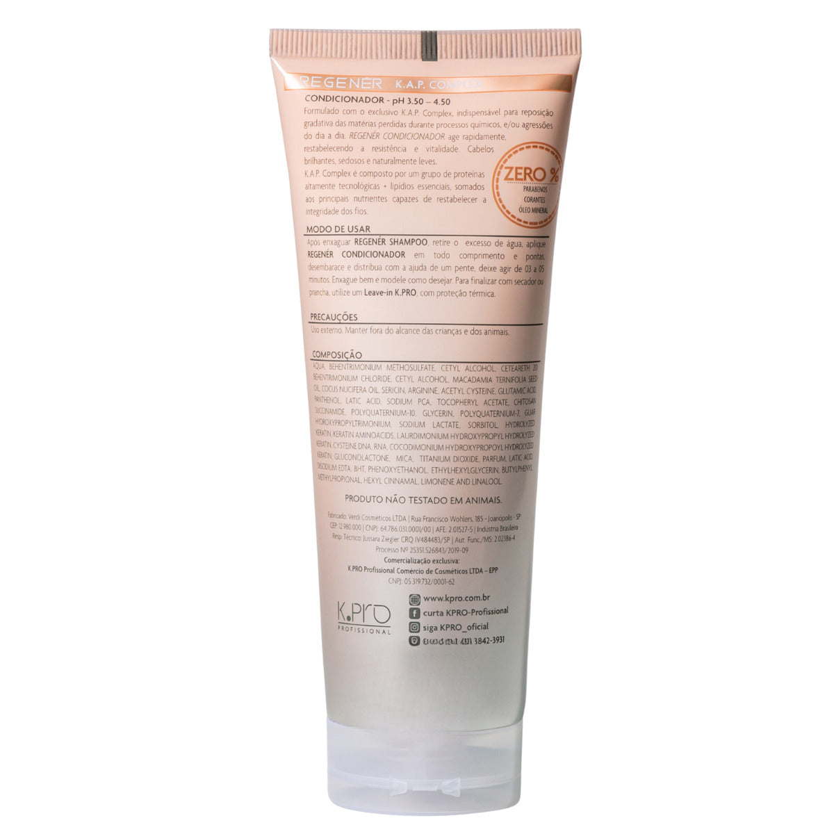 REGENER CONDICIONADOR 240G K.PRO