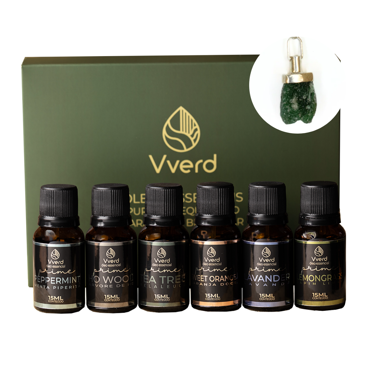 KIT LINHA PRIME VVERD COM 6 ÓLEOS ESSENCIAIS | MONTE SUA VERSÃO