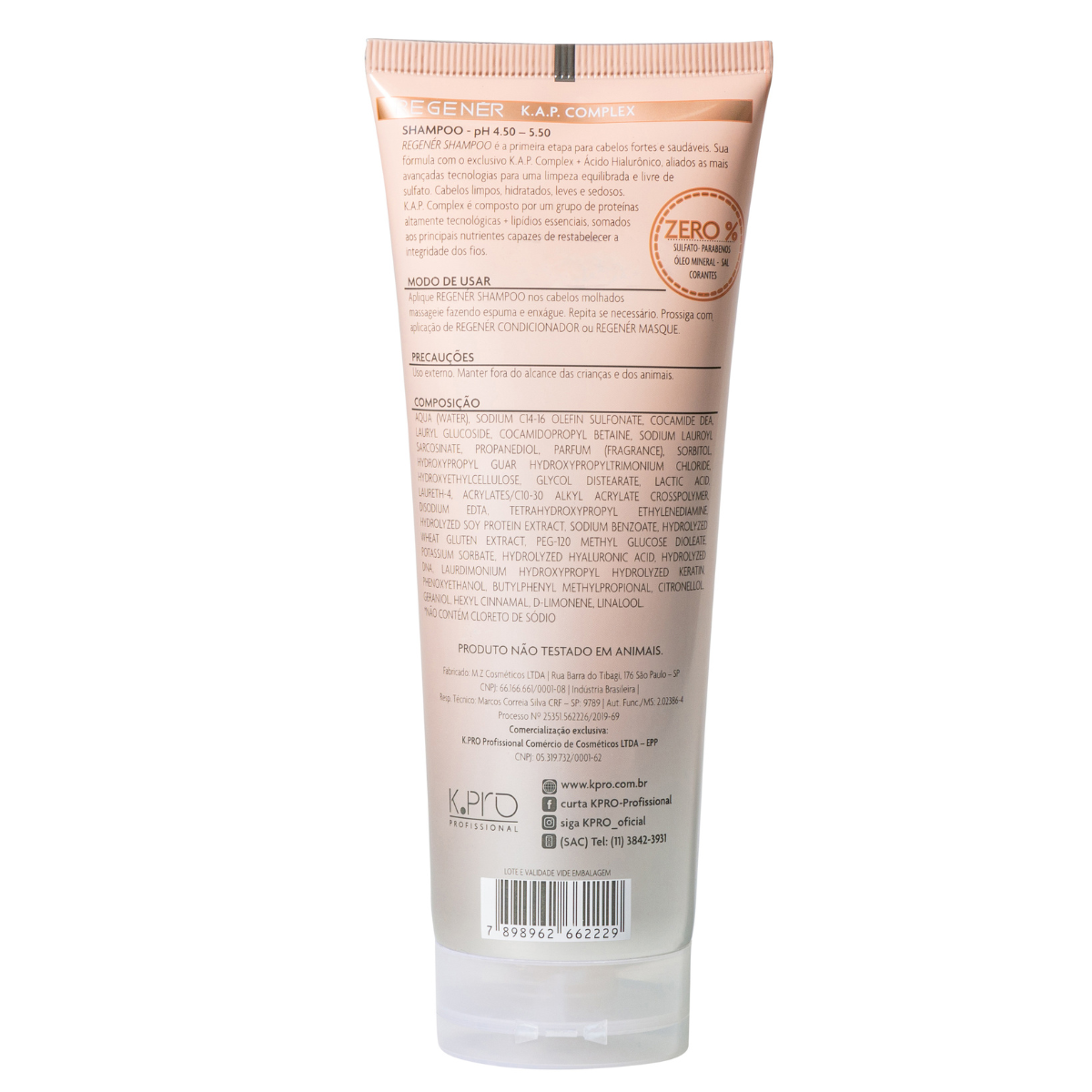 REGENER SHAMPOO 240ML K.PRO