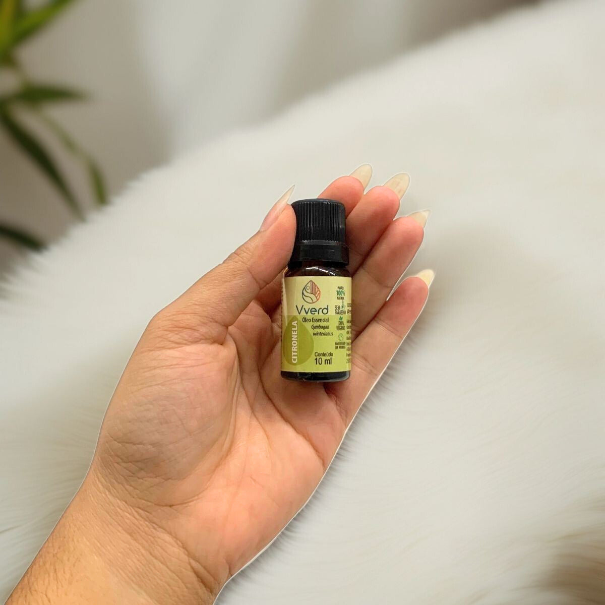 ÓLEO ESSENCIAL CITRONELA 10ML VVERD
