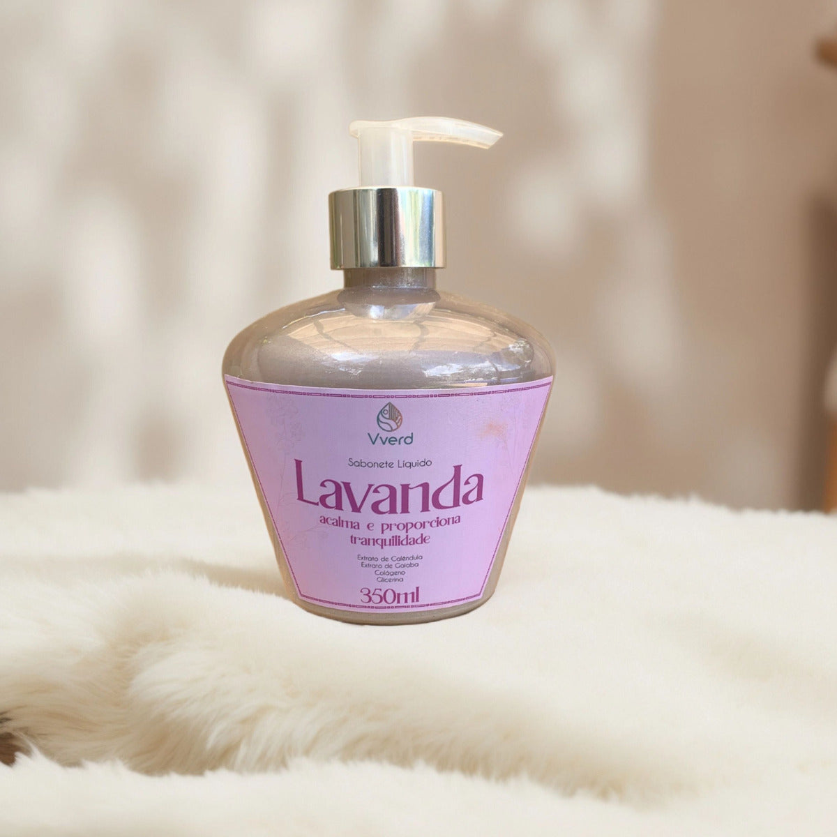 SABONETE LIQUIDO LAVANDA 350 ML VVERD