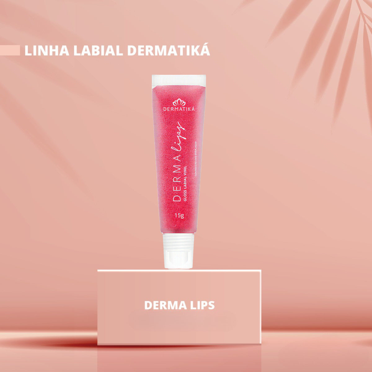 DERMA LIPS VINIL GLOSS LABIAL - 15g DERMATIKA