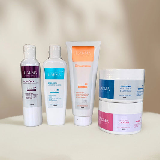 KIT LIMPEZA DE PELE - LAKMA