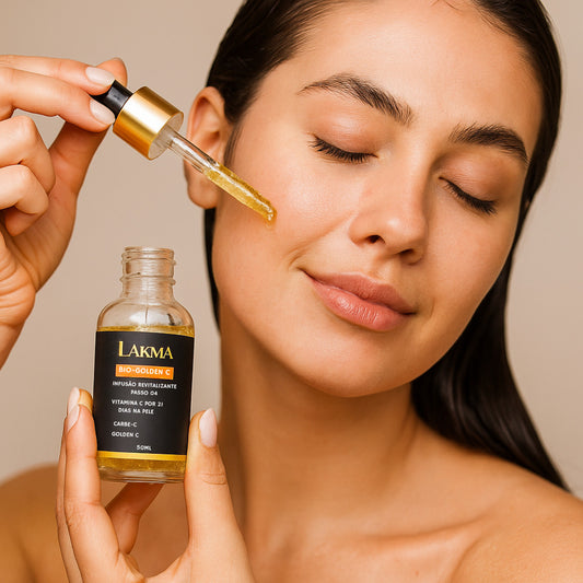 FLUIDO FACIAL BIOMÉTRICA GOLDEN C PASSO 4 - 50ML LAKMA