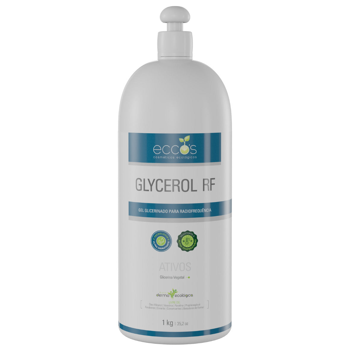 GEL GLICERINADO GLYCEROL RF 1kg RADIOFRECUENCIA ECCOS