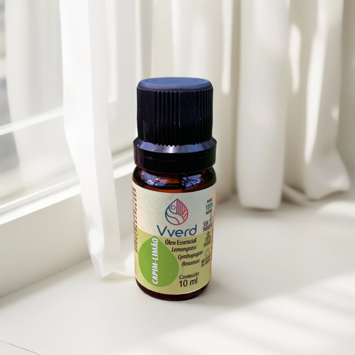 ÓLEO ESSENCIAL CAPIM LIMÃO 10ML VVERD