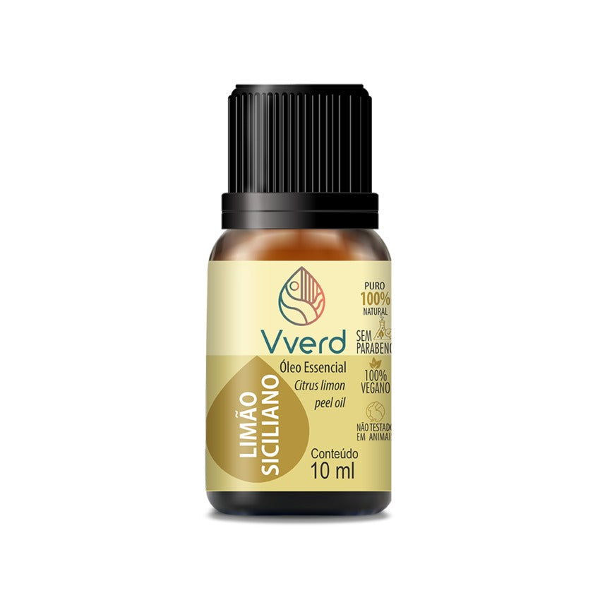 ÓLEO ESSENCIAL LIMÃO SICILIANO 10ML VVERD