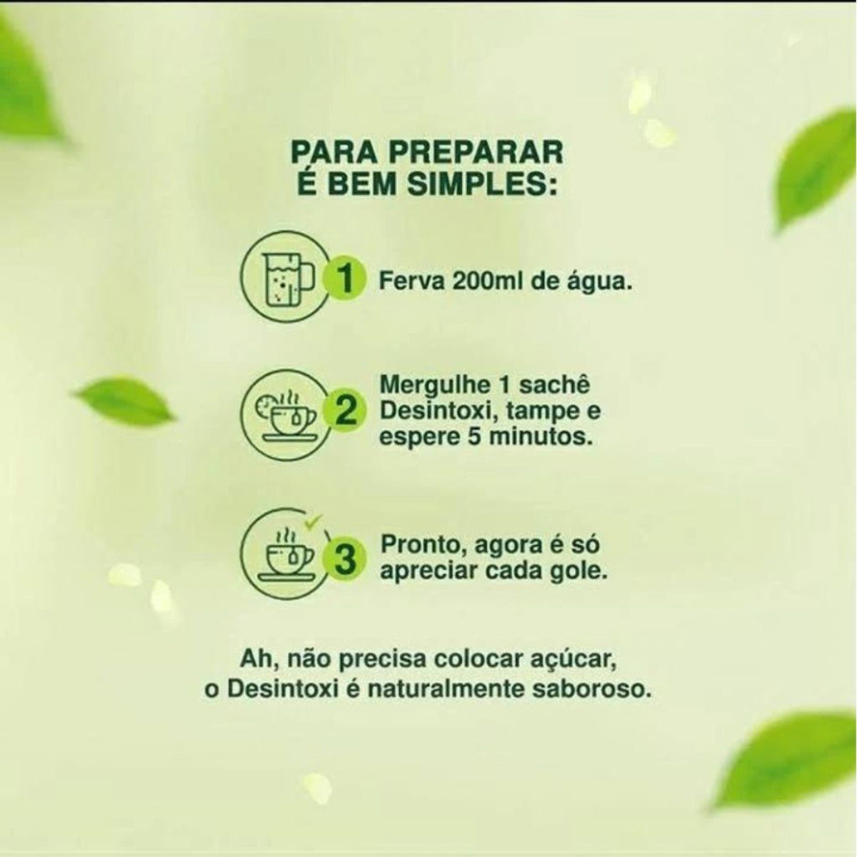 CHÁ DESINTOXI 60 SACHES ECCOS