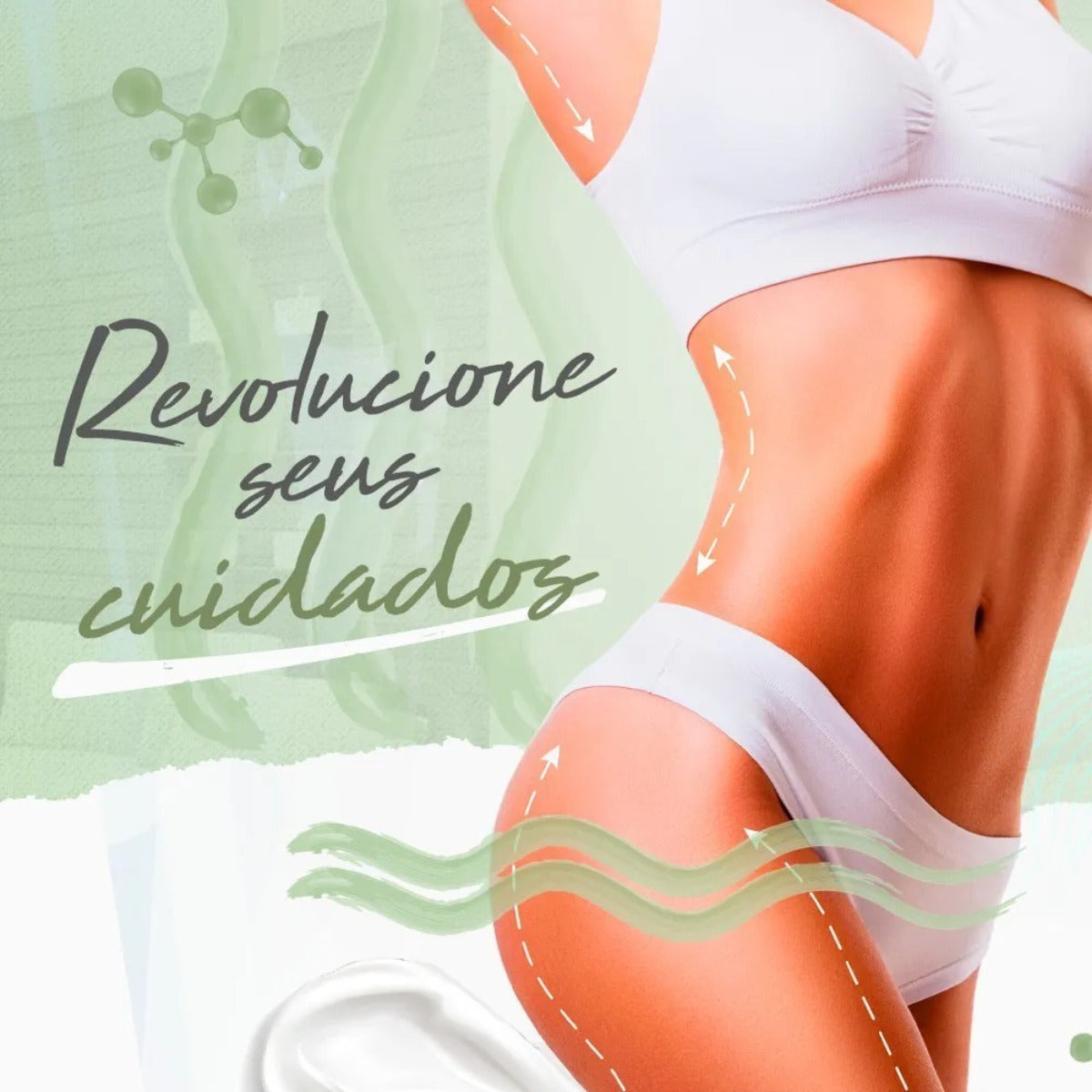 CREME PARA MASSAGEM OZÔNIO CREAM 1KG ECCOS