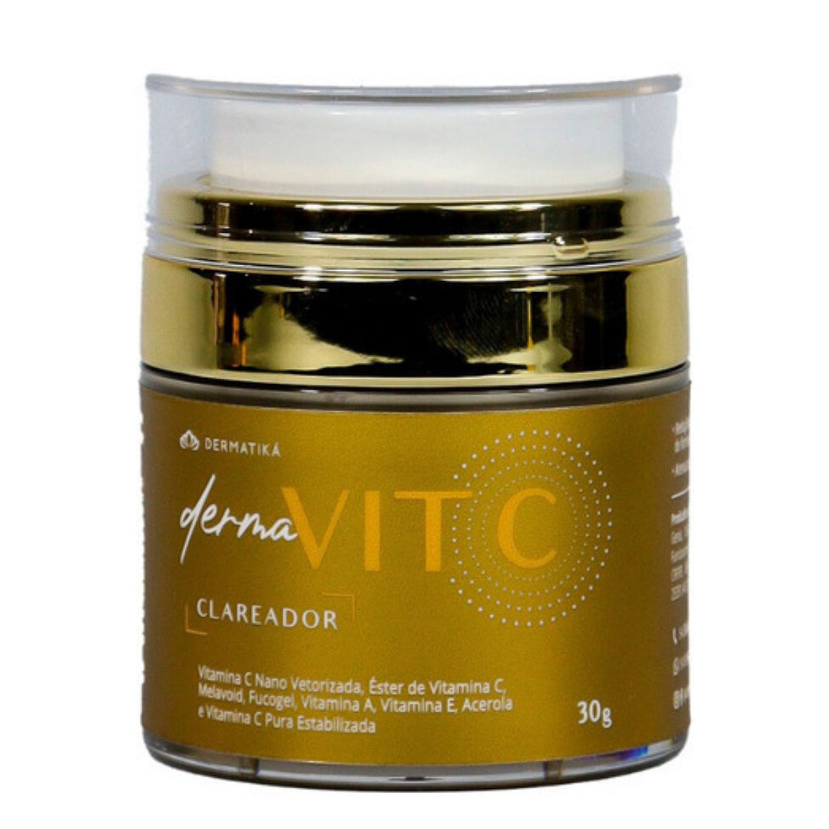 DERMA VIT C CLAREADOR 30g DERMATIKA