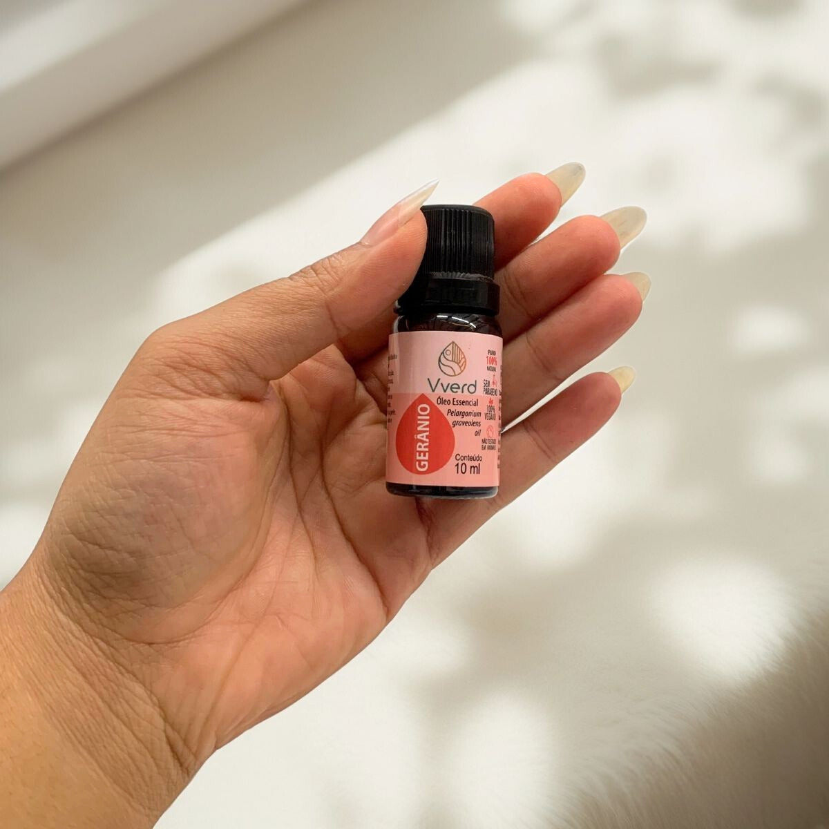 ÓLEO ESSENCIAL GERÂNIO 10ML VVERD