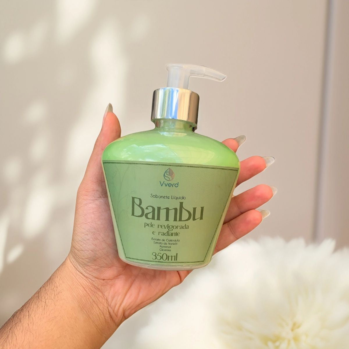 SABONETE LIQUIDO BAMBU 350 ML VVERD