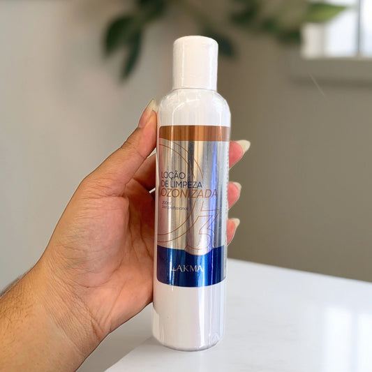 LOÇÃO DE LIMPEZA OZONIZADA - 200ml LAKMA