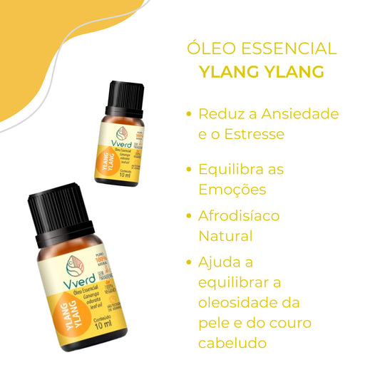ÓLEO ESSENCIAL YLANG YLANG 10ML VVERD