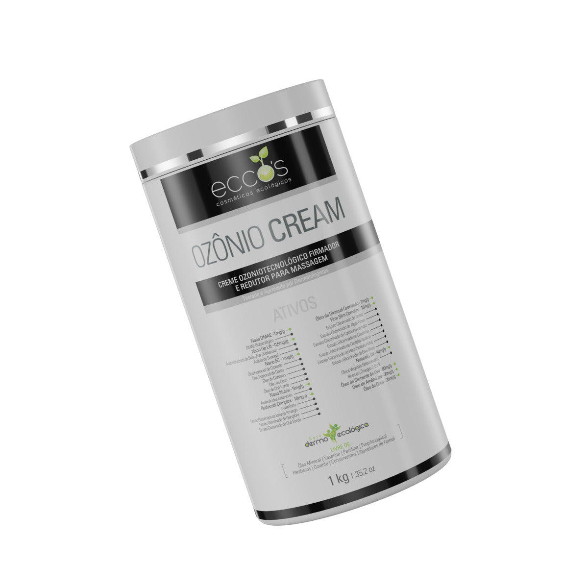 CREME PARA MASSAGEM OZÔNIO CREAM 1KG ECCOS