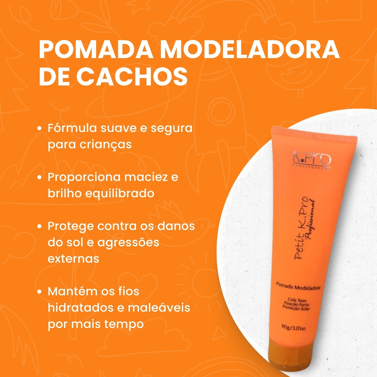 PETIT KPRO POMADA MODELADORA 90G K.PRO