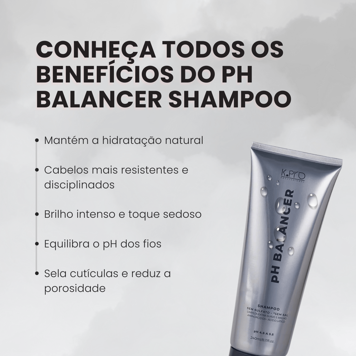 PH BALANCER SHAMPOO 240ML K.PRO