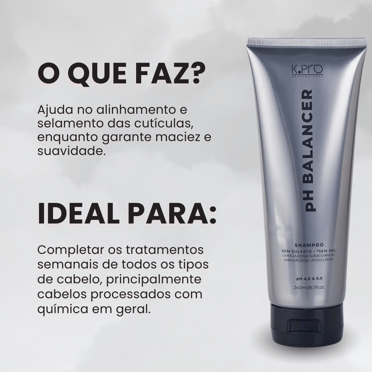 PH BALANCER SHAMPOO 240ML K.PRO