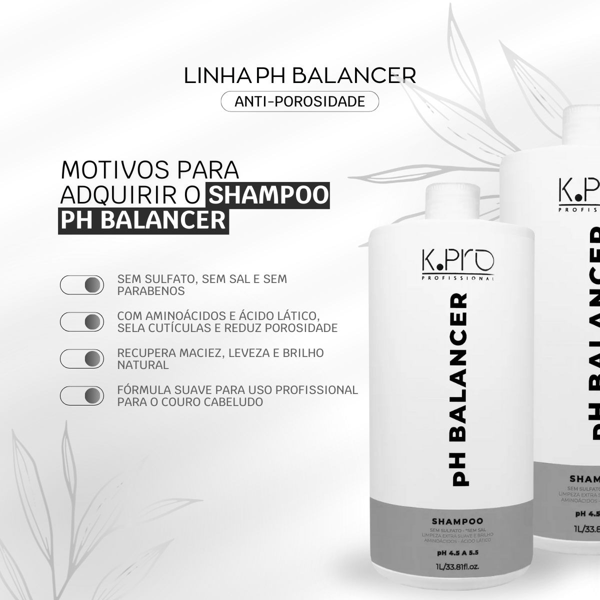 PH BALANCER SHAMPOO 1L K.PRO