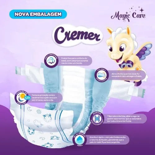 Cremer Jumbo Tamanho XXG com 16 Unidades