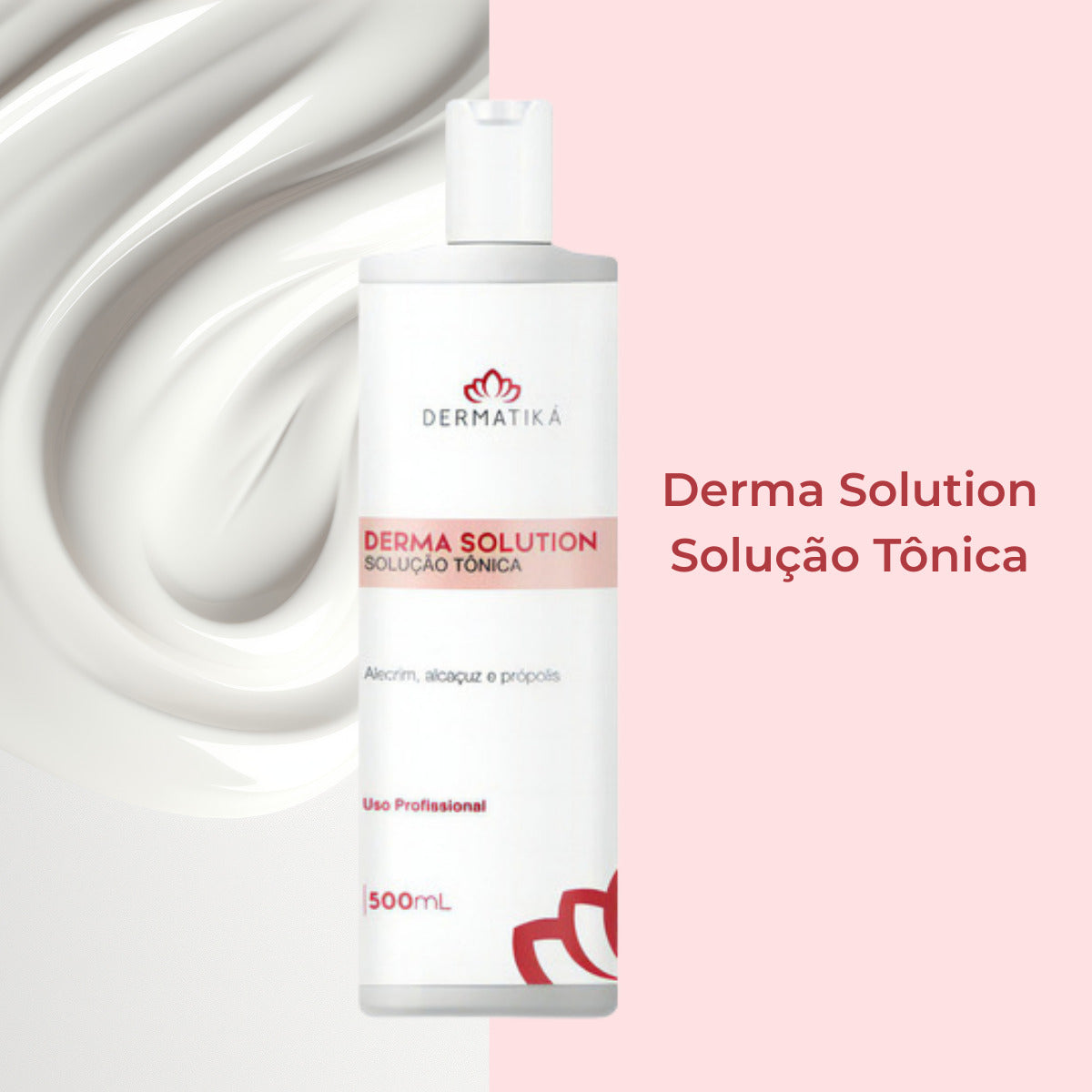 DERMA SOLUTION - SOLUÇÃO TONICA - 500ML DERMATIKA