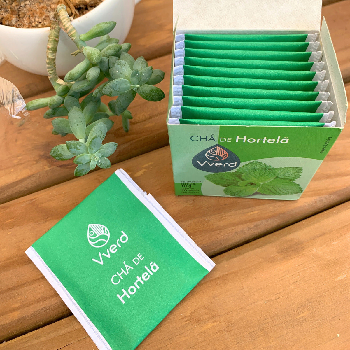 CHA DE HORTELA 10g VVERD
