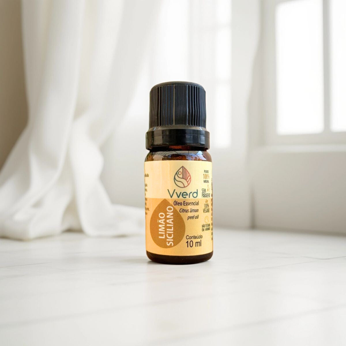 ÓLEO ESSENCIAL LIMÃO SICILIANO 10ML VVERD