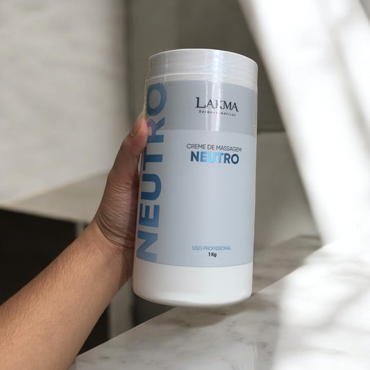 CREME DE MASSAGEM CORPORAL NEUTRO 1KG LAKMA