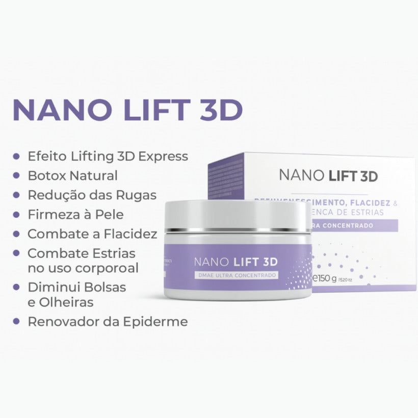 CREME ULTRA CONCENTRADO NANO LIFT 3D 150G ECCOS