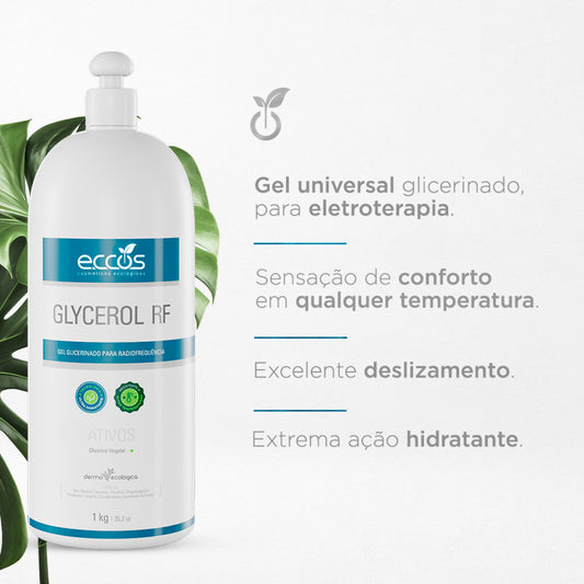 GEL GLICERINADO GLYCEROL RF 1kg RADIOFRECUENCIA ECCOS