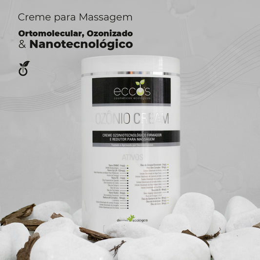 CREME PARA MASSAGEM OZÔNIO CREAM 1KG ECCOS