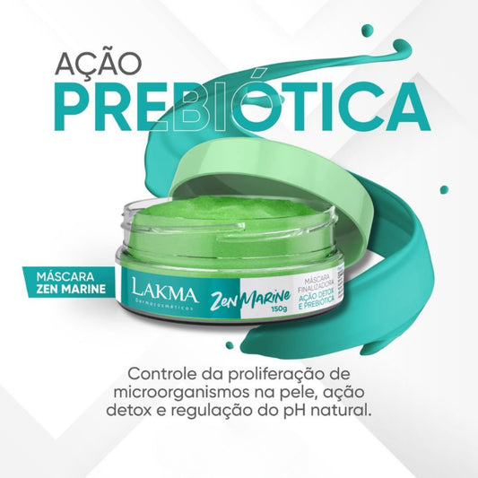Kit Máscaras Lakma 150g – Zen Marine, Majestic e Coração do Oceano