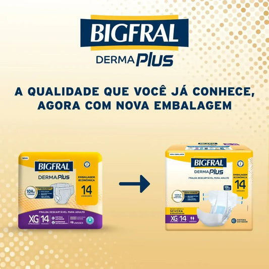 BIGFRAL DERMA PLUS ECONOMICA XG 14