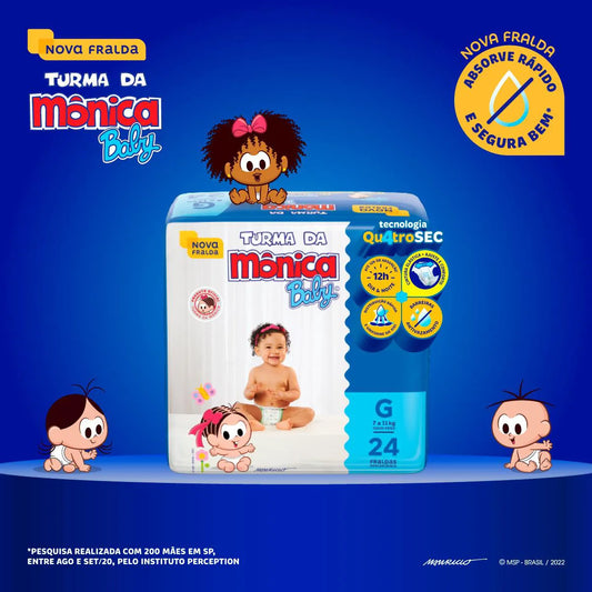 Turma da Mônica Baby G com 24 Unidades