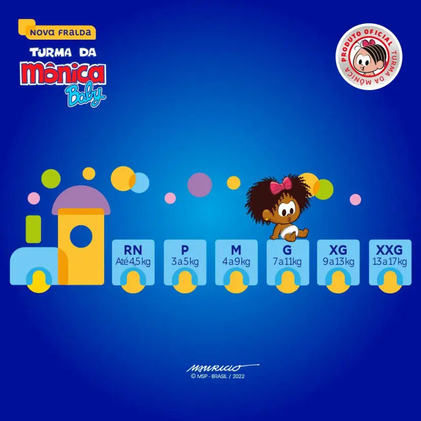Turma da Mônica Baby M com 28 Unidades