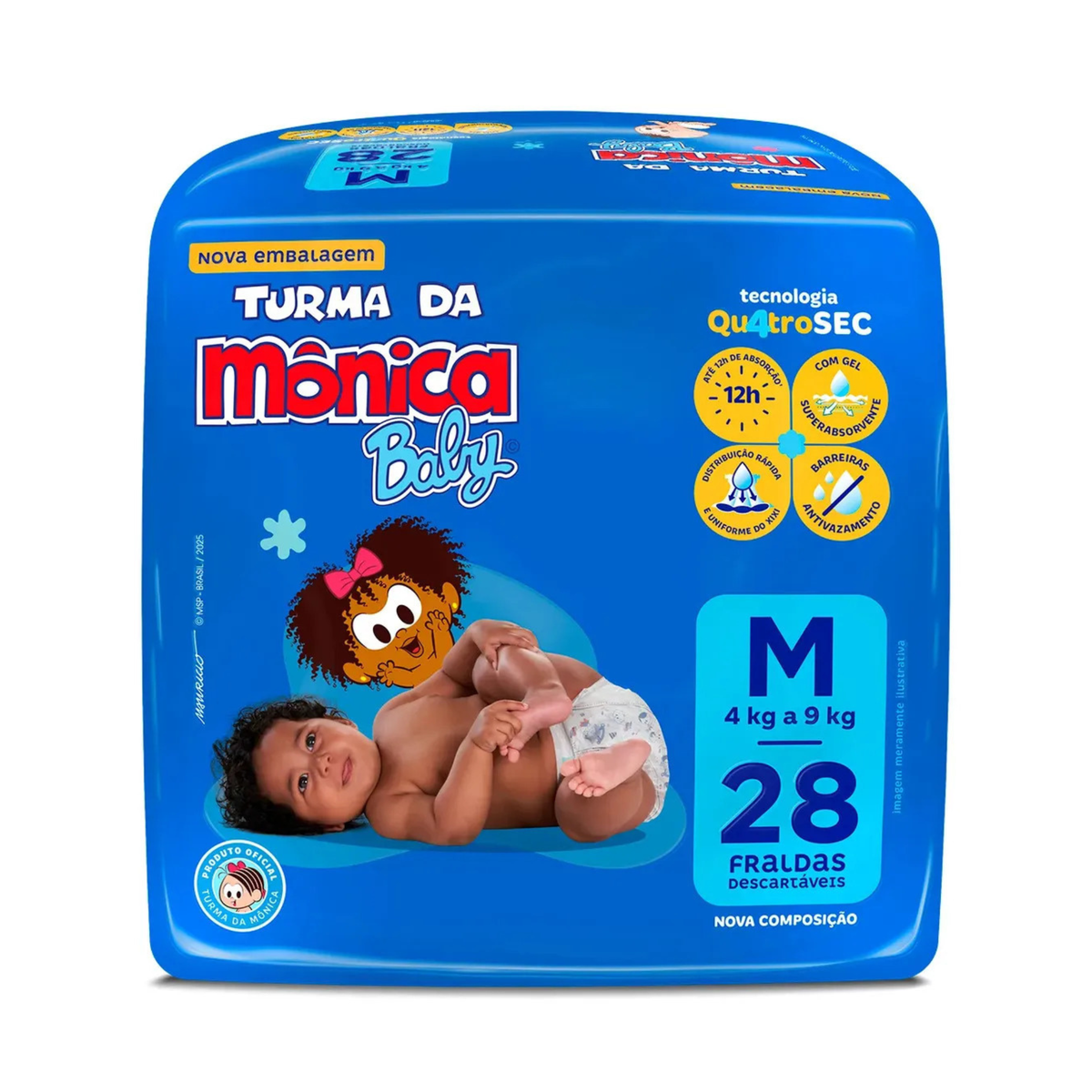 Turma da Mônica Baby M com 28 Unidades