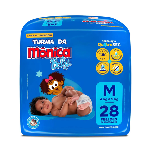 Turma da Mônica Baby M com 28 Unidades