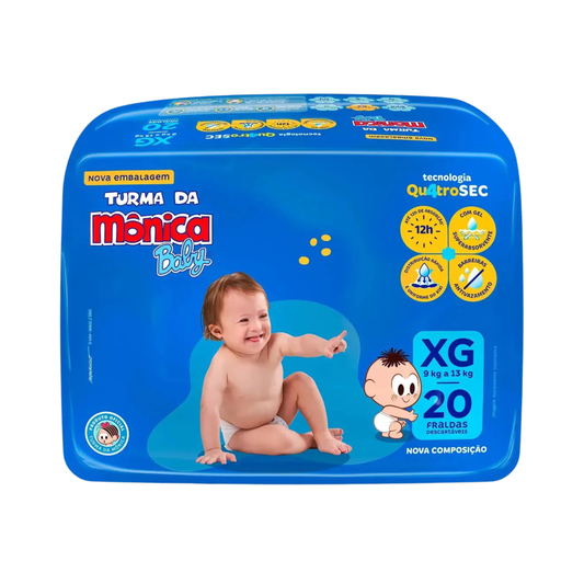 Turma Da Mônica Baby XG com 20
