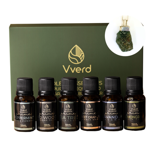 KIT LINHA PRIME VVERD COM 6 ÓLEOS ESSENCIAIS | MONTE SUA VERSÃO