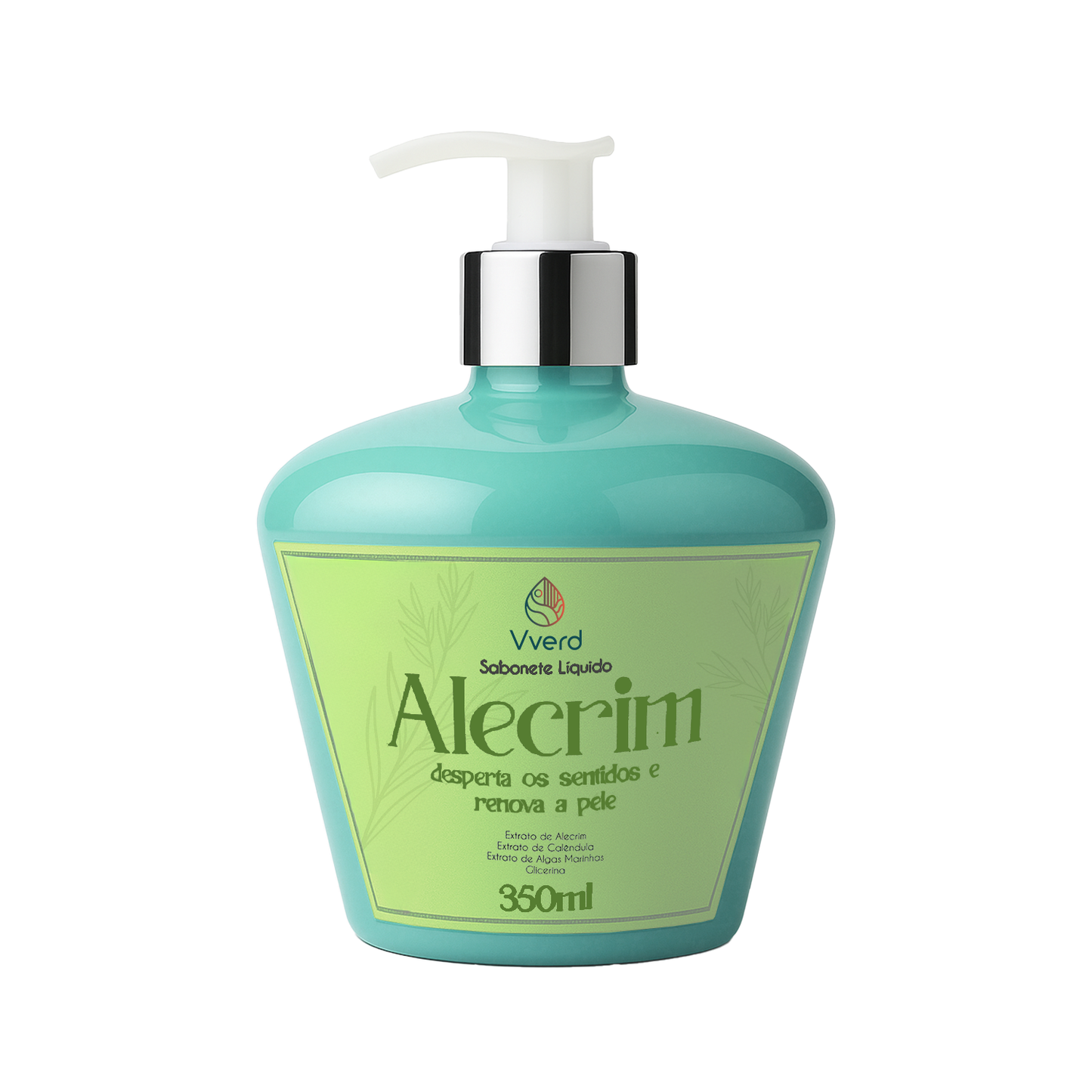 SABONETE LIQUIDO ALECRIM 350 ML VVERD